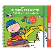 Omslag van Kleuren met water. Karel en de auto’s
