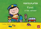 Omslag van Vertelplaten. Karel in het verkeer