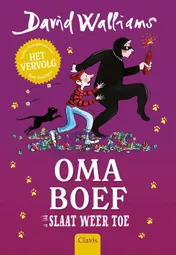 Omslag van Oma boef slaat weer toe