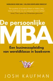 Omslag van De persoonlijke MBA