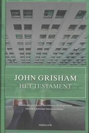 Omslag van Het testament