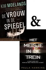 Omslag van Het meisje in de trein + Vrouw in de spiegel