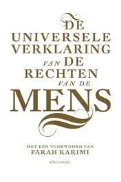 Omslag van De universele verklaring van de rechten van de mens