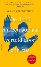 Omslag van De dood van een soldaat verteld door zijn zus