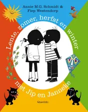 Omslag van Lente, zomer, herfst en winter met Jip en Janneke