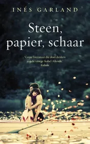 Omslag van Steen, papier, schaar