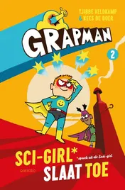 Omslag van Grapman. Sci-Girl slaat toe