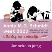 Omslag van Janneke is jarig