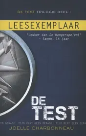 Omslag van De test