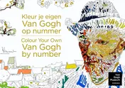 Omslag van Kleur je eigen Van Gogh op nummer; Colour your own Van Gogh by number
