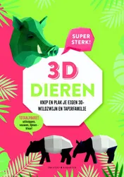 Omslag van 3D-dieren - wildzwijn en tapirfamilie