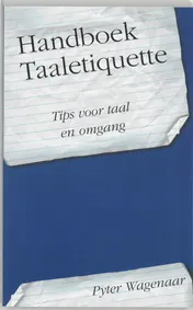 Omslag van Handboek taaletiquette