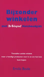 Omslag van Bijzonder winkelen met de Telegraaf Huishoudgids