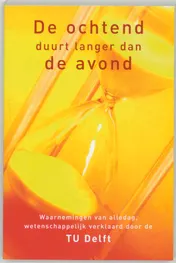 Omslag van De ochtend duurt langer dan de avond