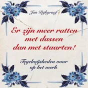Omslag van Er zijn meer ratten met dassen dan met staarten!