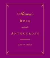 Omslag van Mama's Boek met alle antwoorden