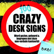 Omslag van 100 crazy desk signs