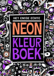 Omslag van Het enige echte neon kleurboek