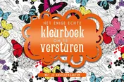 Omslag van Het enige echte kleurboek om te versturen