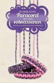 Omslag van De enige echte paracord knoopsets voor volwassenen - paars