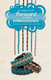 Omslag van De enige echte paracord knoopsets voor volwassenen blauw