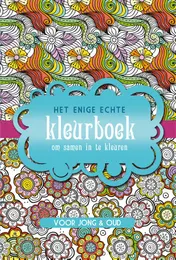 Omslag van Het enige echte kleurboek om samen in te kleuren