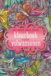 Omslag van Het zesde enige echte kleurboek voor volwassenen