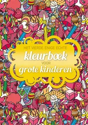 Omslag van Het vierde enige echte kleurboek voor grote kinderen