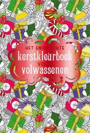 Omslag van Het enige echte kerstkleurboek voor volwassenen