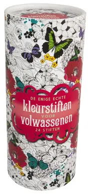 Omslag van De enige echte kleurstiften voor volwassenen