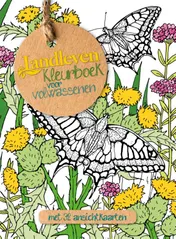 Omslag van Landleven kleurboek