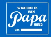 Omslag van Waarom ik van papa houd
