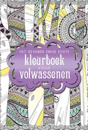 Omslag van Het zevende enige echte kleurboek voor volwassenen
