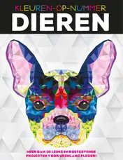 Omslag van Kleuren op nummer: Dieren