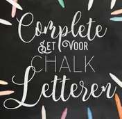 Omslag van De complete set voor Chalkletteren