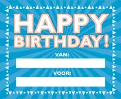 Omslag van Happy birthday!