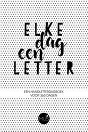 Omslag van Elke dag een letter