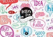 Omslag van Letterfun schetsboek