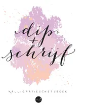 Omslag van Dip & schrijf kalligrafieschetsboek