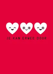 Omslag van Je kan ermee door