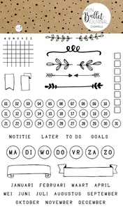 Omslag van Mijn bullet journal stempels