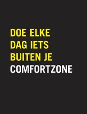Omslag van Doe elke dag iets buiten je comfortzone