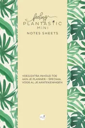Omslag van Feeling Plantastic mini Notes Sheets