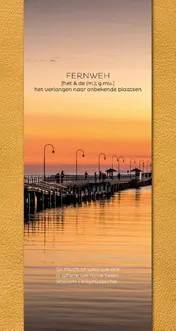 Omslag van Fernweh Travel Notebook Yellow