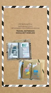 Omslag van Fernweh Travel Notebook Pockets