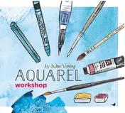 Omslag van Aquarelworkshop by Julia Woning