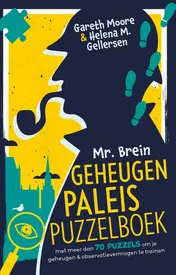 Omslag van Mr. Brein geheugenpaleispuzzelboek