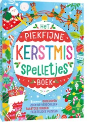 Omslag van Het piekfijne Kerstmis spelletjesboek