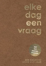 Omslag van Elke dag een vraag
