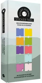 Omslag van MUS Bullet Journal-Sticker Tabs